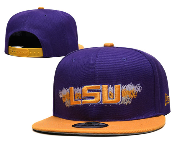 LSU Tigers Stitched Snapback Hats 003